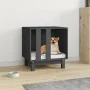 Caseta para perros madera maciza de pino gris 50x40x52 cm von , Hundehütten - Ref: Foro24-822473, Preis: 51,52 €, Rabatt: %
