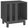 Caseta para perros madera maciza de pino gris 50x40x52 cm von , Hundehütten - Ref: Foro24-822473, Preis: 51,52 €, Rabatt: %