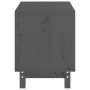 Caseta para perros madera maciza de pino gris 50x40x52 cm von , Hundehütten - Ref: Foro24-822473, Preis: 51,52 €, Rabatt: %