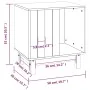 Caseta para perros madera maciza de pino gris 50x40x52 cm von , Hundehütten - Ref: Foro24-822473, Preis: 51,52 €, Rabatt: %