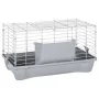 Jaula para hámster polipropileno y metal gris 58x32x31 cm von , Käfige und Lebensräume für Kleintiere - Ref: Foro24-172224, P...