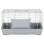 Jaula para hámster polipropileno y metal gris 58x32x31 cm von , Käfige und Lebensräume für Kleintiere - Ref: Foro24-172224, P...