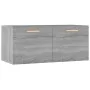 Armario de pared madera de ingeniería gris Sonoma 80x35x36,5 cm by , Shelves and shelves - Ref: Foro24-817604, Price: 50,34 €...