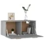 Armario de pared madera de ingeniería gris Sonoma 80x35x36,5 cm by , Shelves and shelves - Ref: Foro24-817604, Price: 50,34 €...