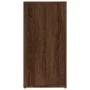 Aparador de madera contrachapada marrón roble 100x30x59,5 cm by , Sideboards - Ref: Foro24-821011, Price: 99,92 €, Discount: %