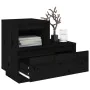 Mesita de noche madera maciza de pino negro 60x34x51 cm von , Nachttische - Ref: Foro24-814382, Preis: 62,51 €, Rabatt: %