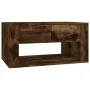Mesa de centro madera contrachapada roble ahumado 80x50x40 cm by , Coffee table - Ref: Foro24-816533, Price: 85,21 €, Discoun...