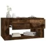 Mesa de centro madera contrachapada roble ahumado 80x50x40 cm by , Coffee table - Ref: Foro24-816533, Price: 85,21 €, Discoun...