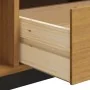 Mueble de TV con puerta de vidrio FLAM madera pino 158x40x50 cm von , TV-Möbel - Ref: Foro24-357821, Preis: 187,85 €, Rabatt: %