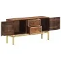 Aparador de madera maciza de mango 120x29x60 cm de , Aparadores - Ref: Foro24-287759, Precio: 266,50 €, Descuento: %