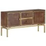 Aparador de madera maciza de mango 120x29x60 cm de , Aparadores - Ref: Foro24-287759, Precio: 266,50 €, Descuento: %