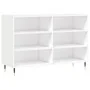 Aparador de madera de ingeniería blanco 103,5x35x70 cm by , Sideboards - Ref: Foro24-827100, Price: 76,46 €, Discount: %