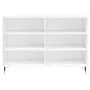Aparador de madera de ingeniería blanco 103,5x35x70 cm by , Sideboards - Ref: Foro24-827100, Price: 76,46 €, Discount: %
