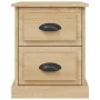Mesita de noche madera contrachapada roble Sonoma 39x39x47,5 cm de , Mesitas de noche - Ref: Foro24-816150, Precio: 45,65 €, ...