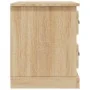 Mesita de noche madera contrachapada roble Sonoma 39x39x47,5 cm de , Mesitas de noche - Ref: Foro24-816150, Precio: 45,65 €, ...