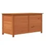 Baúl para cojines madera de abeto maciza marrón 100x50x56 cm von , Aufbewahrungsboxen für den Außenbereich - Ref: Foro24-1521...