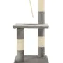Rascador para gatos con postes rascadores de sisal 109 cm gris de , Mobiliario para gatos - Ref: Foro24-170602, Precio: 34,80...