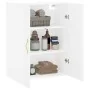 Armario de pared blanco 69,5x34x90 cm by , Sideboards - Ref: Foro24-828404, Price: 87,53 €, Discount: %