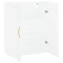 Armario de pared blanco 69,5x34x90 cm by , Sideboards - Ref: Foro24-828404, Price: 87,53 €, Discount: %