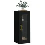 Armario de pared negro 34,5x34x90 cm de , Aparadores - Ref: Foro24-828901, Precio: 55,01 €, Descuento: %