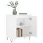 Aparador de madera contrachapada blanco 60x35x70 cm de , Aparadores - Ref: Foro24-827156, Precio: 88,38 €, Descuento: %