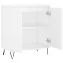 Aparador de madera contrachapada blanco 60x35x70 cm de , Aparadores - Ref: Foro24-827156, Precio: 88,38 €, Descuento: %