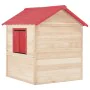 Casa de juegos para niños de madera de abeto rojo de , Casitas infantiles - Ref: Foro24-91792, Precio: 391,56 €, Descuento: %