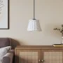 Pantalla para lámpara de techo mimbre blanco Ø15x12 cm von , Lampenschirme - Ref: Foro24-364364, Preis: 12,20 €, Rabatt: %