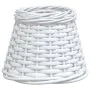 Pantalla para lámpara de techo mimbre blanco Ø15x12 cm von , Lampenschirme - Ref: Foro24-364364, Preis: 12,20 €, Rabatt: %