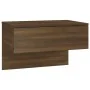 Mesita de noche de pared marrón roble von , Nachttische - Ref: Foro24-816944, Preis: 40,45 €, Rabatt: %
