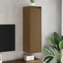 Armario de pared madera maciza de pino marrón miel 30x30x100 cm von , Regale und Regale - Ref: Foro24-813511, Preis: 62,13 €,...