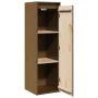 Armario de pared madera maciza de pino marrón miel 30x30x100 cm von , Regale und Regale - Ref: Foro24-813511, Preis: 62,13 €,...