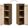 Armario de pared madera maciza de pino marrón miel 30x30x100 cm von , Regale und Regale - Ref: Foro24-813511, Preis: 62,13 €,...