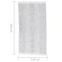 Alfombra de algodón gris claro 120x180 cm von , Teppiche - Ref: Foro24-340084, Preis: 32,07 €, Rabatt: %