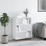 Estantería madera de ingeniería blanco 69,5x32,5x90 cm de , Librerías y estanterías - Ref: Foro24-828356, Precio: 55,47 €, De...