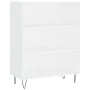 Estantería madera de ingeniería blanco 69,5x32,5x90 cm de , Librerías y estanterías - Ref: Foro24-828356, Precio: 55,47 €, De...