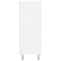 Estantería madera de ingeniería blanco 69,5x32,5x90 cm de , Librerías y estanterías - Ref: Foro24-828356, Precio: 55,47 €, De...