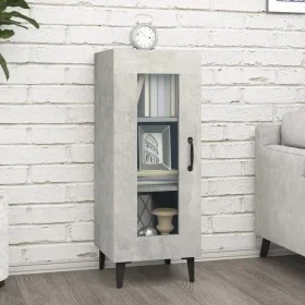 Aparador de madera contrachapada gris hormigón 34,5x34x90 cm by , Sideboards - Ref: Foro24-812406, Price: 63,13 €, Discount: %