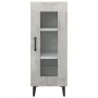 Aparador de madera contrachapada gris hormigón 34,5x34x90 cm de , Aparadores - Ref: Foro24-812406, Precio: 63,13 €, Descuento: %