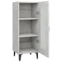 Aparador de madera contrachapada gris hormigón 34,5x34x90 cm de , Aparadores - Ref: Foro24-812406, Precio: 63,13 €, Descuento: %