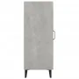 Aparador de madera contrachapada gris hormigón 34,5x34x90 cm de , Aparadores - Ref: Foro24-812406, Precio: 63,13 €, Descuento: %