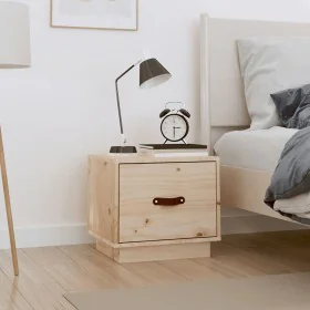 Mesita de noche madera maciza de pino 40x34x35 cm by , Nightstands - Ref: Foro24-818285, Price: 43,54 €, Discount: %