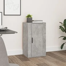 Aparador de madera contrachapada gris hormigón 40x33x70 cm by , Sideboards - Ref: Foro24-819416, Price: 54,12 €, Discount: %