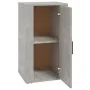 Aparador de madera contrachapada gris hormigón 40x33x70 cm by , Sideboards - Ref: Foro24-819416, Price: 54,79 €, Discount: %
