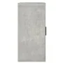 Aparador de madera contrachapada gris hormigón 40x33x70 cm by , Sideboards - Ref: Foro24-819416, Price: 54,79 €, Discount: %