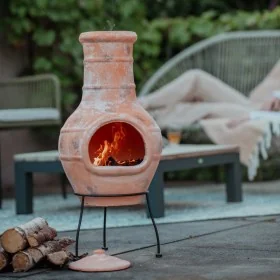 RedFire Chimenea Star Flower arcilla color paja 86037 by , Chimneys - Ref: Foro24-411837, Price: 184,40 €, Discount: %