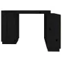 Escritorio de madera maciza de pino negro 110x50x75 cm de , Escritorios - Ref: Foro24-814508, Precio: 220,99 €, Descuento: %