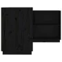 Escritorio de madera maciza de pino negro 110x50x75 cm de , Escritorios - Ref: Foro24-814508, Precio: 220,99 €, Descuento: %