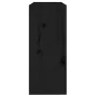 Estantería/divisor de espacios madera pino negro 60x30x71,5 cm de , Librerías y estanterías - Ref: Foro24-808162, Precio: 52,...