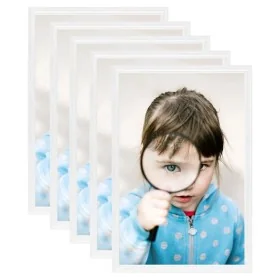Marcos de fotos collage de mesa 5 uds blanco MDF 13x18 cm by , Photo frames - Ref: Foro24-332578, Price: 14,16 €, Discount: %
